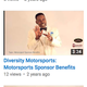 Screencap of Terrance Cox Global Network YouTube channel index.
